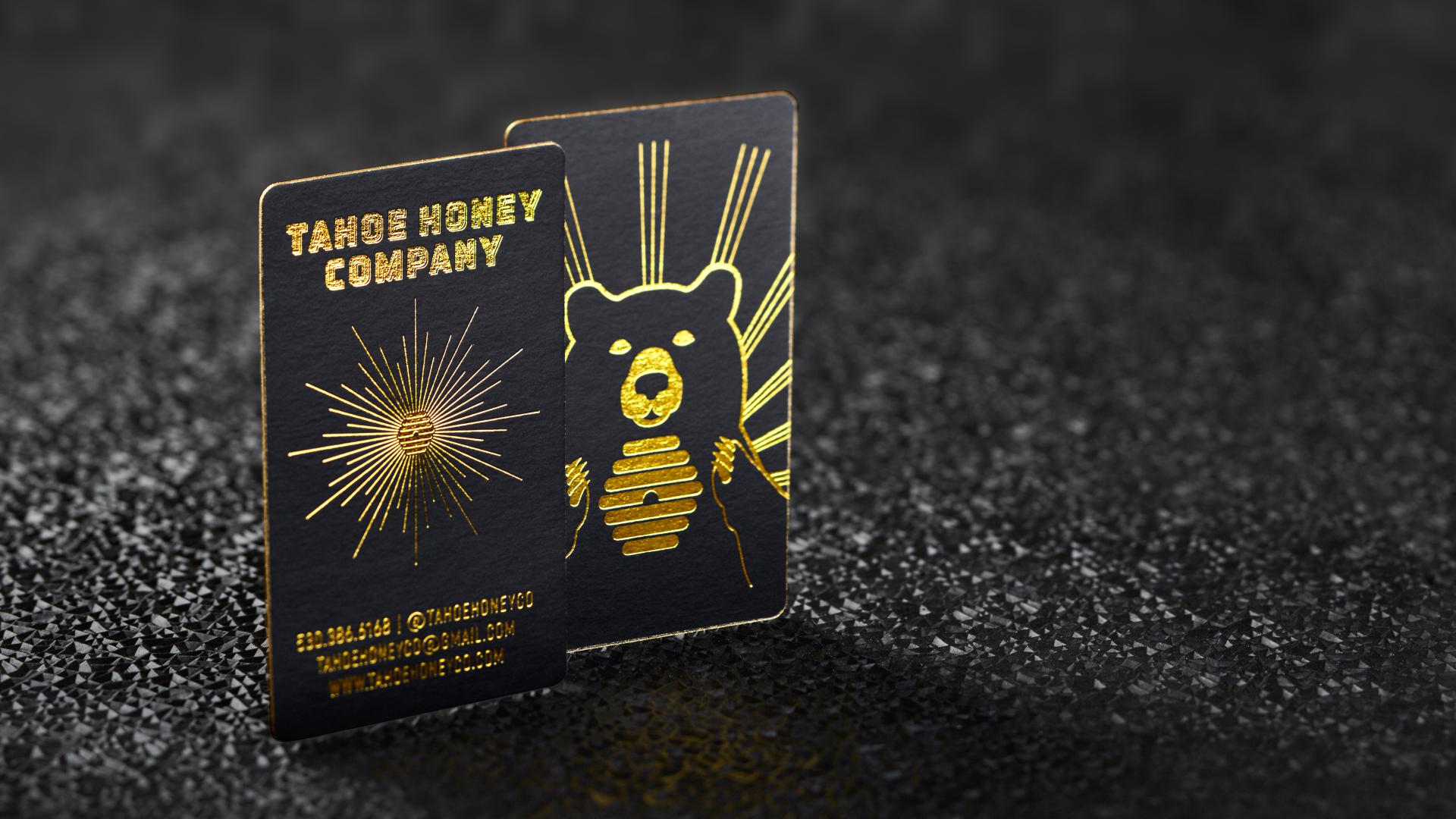 Onyx Suede Cards